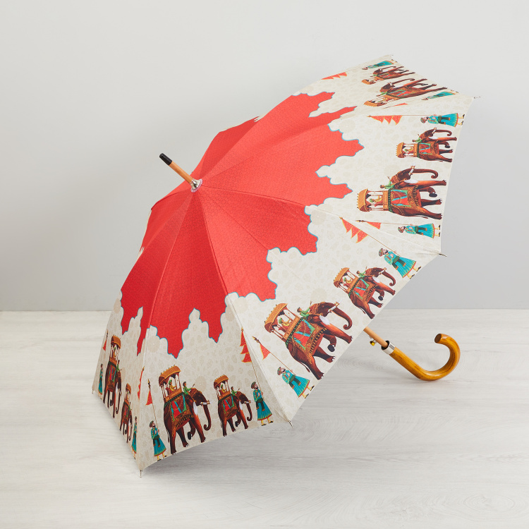 Canopy Elephant Print Umbrella