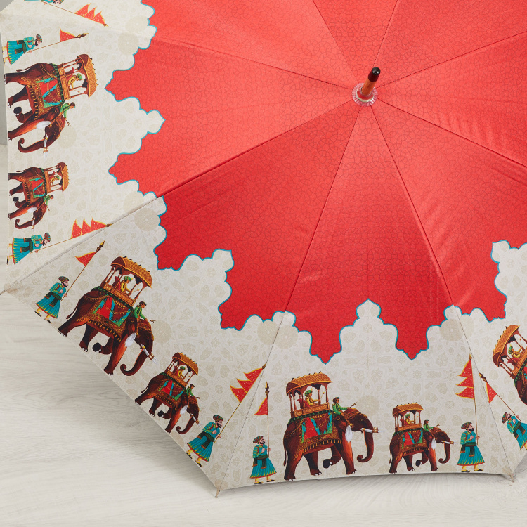 Canopy Elephant Print Umbrella