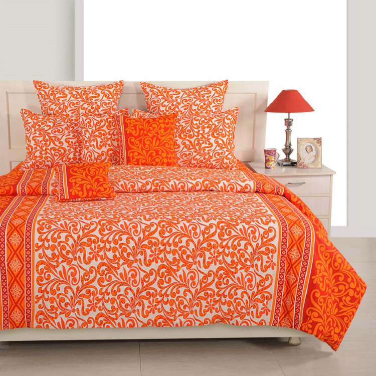 SWAYAM Floral Cotton Double Bed Comforter - 228 x 254 cm