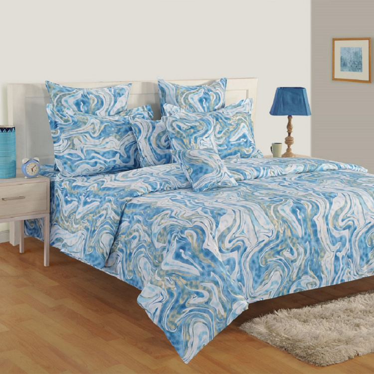 SWAYAM Abstract Cotton Double Bed Comforter - 228 x 254 cm