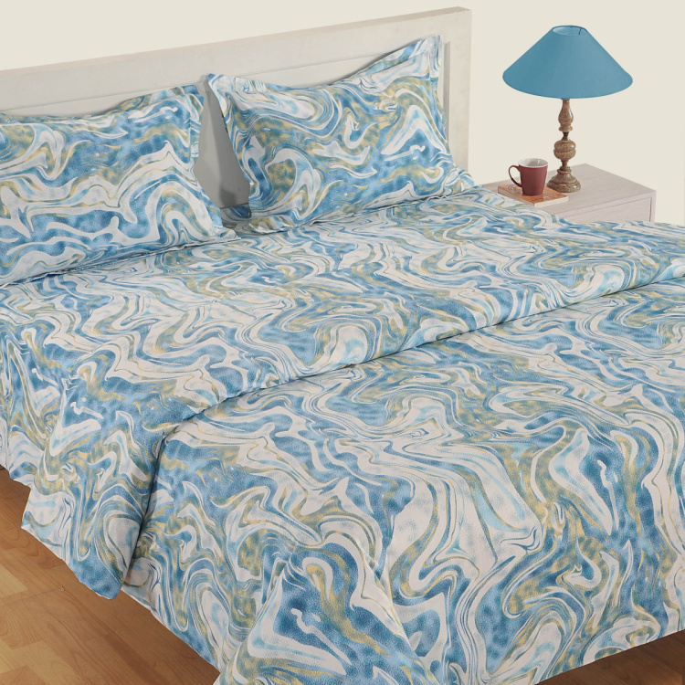 SWAYAM Abstract Cotton Double Bed Comforter - 228 x 254 cm