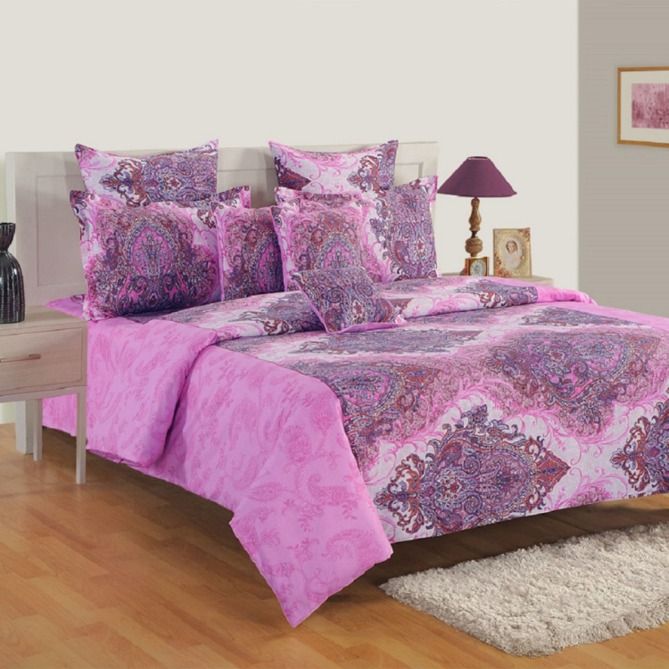 SWAYAM Printed Cotton Single Bed Comforter - 152 x 228 cm