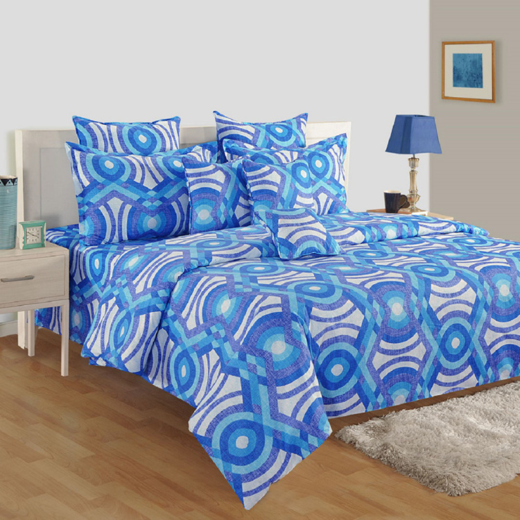 SWAYAM Abstract Cotton Single Bed Comforter - 152 x 228 cm