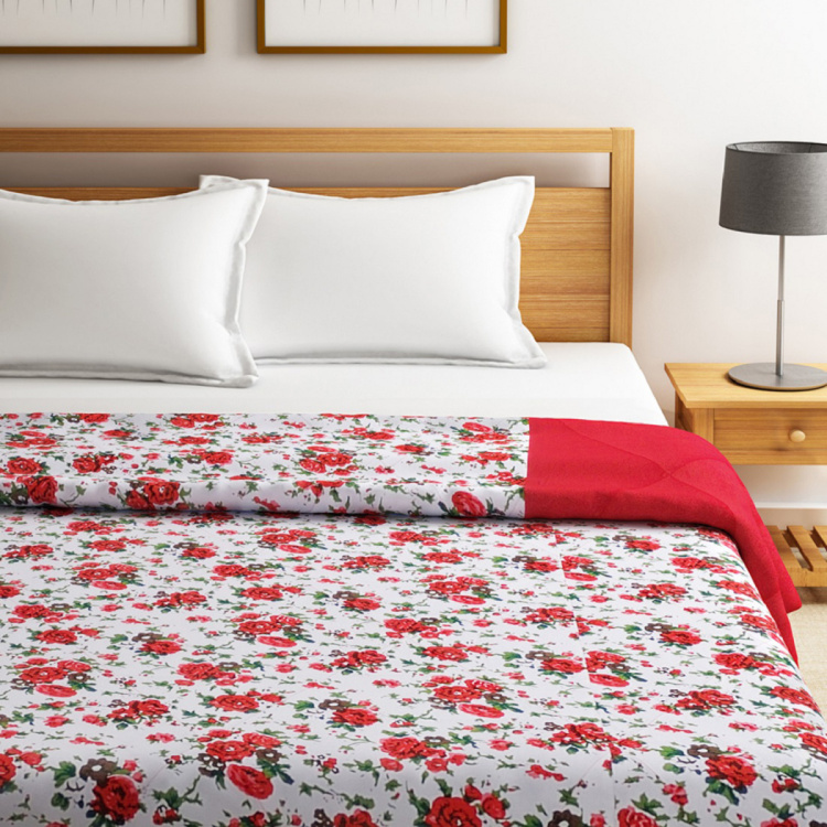 SWAYAM Floral Cotton Single Bed Dohar