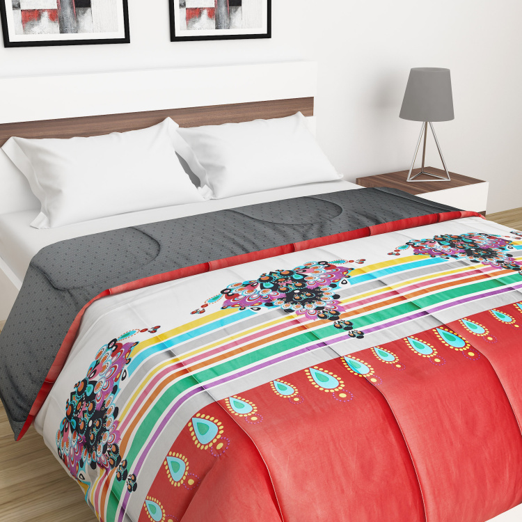 Designer Homes Manish Arora Printed Double Comforter - 228 x 274 cm
