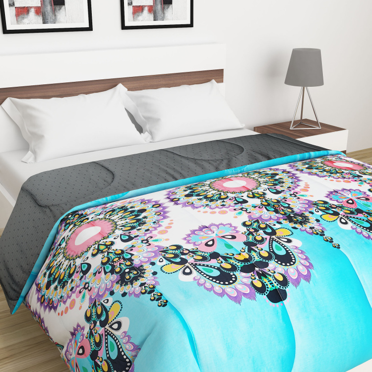 Designer Homes Printed Double Comforter -  228 x 274 cm