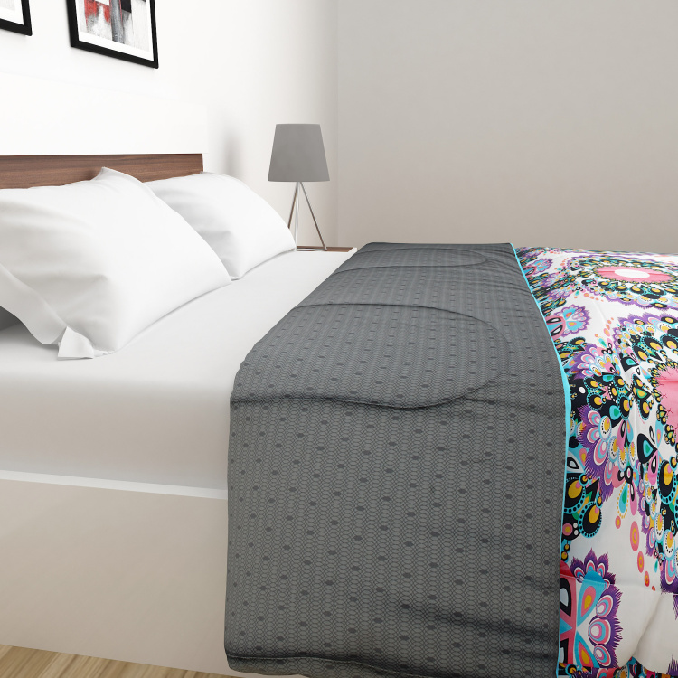 Designer Homes Printed Double Comforter -  228 x 274 cm