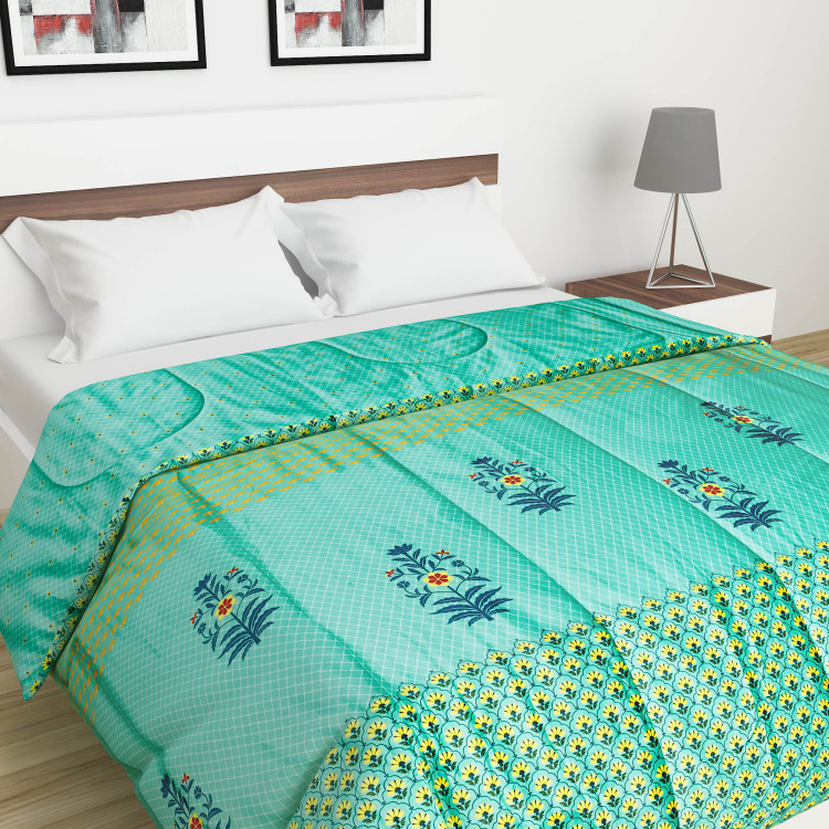 Designer Homes Printed Double Comforter - 228 x 274 cm