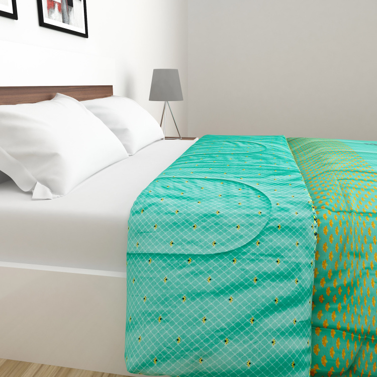 Designer Homes Printed Double Comforter - 228 x 274 cm