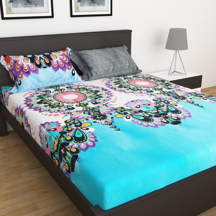 Designer Home Manish Arora 3-Pc. King Size Bedsheet Set - 180 x 195 cm