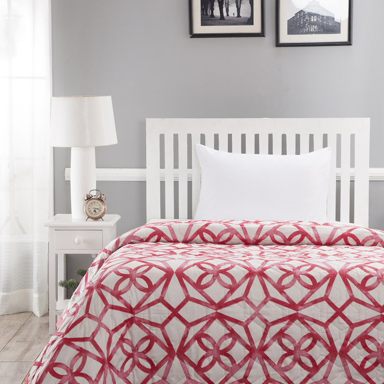 MASPAR Modern Aesthetic Dyed Single Bed Quilt Blanket - 152 x 250 cm