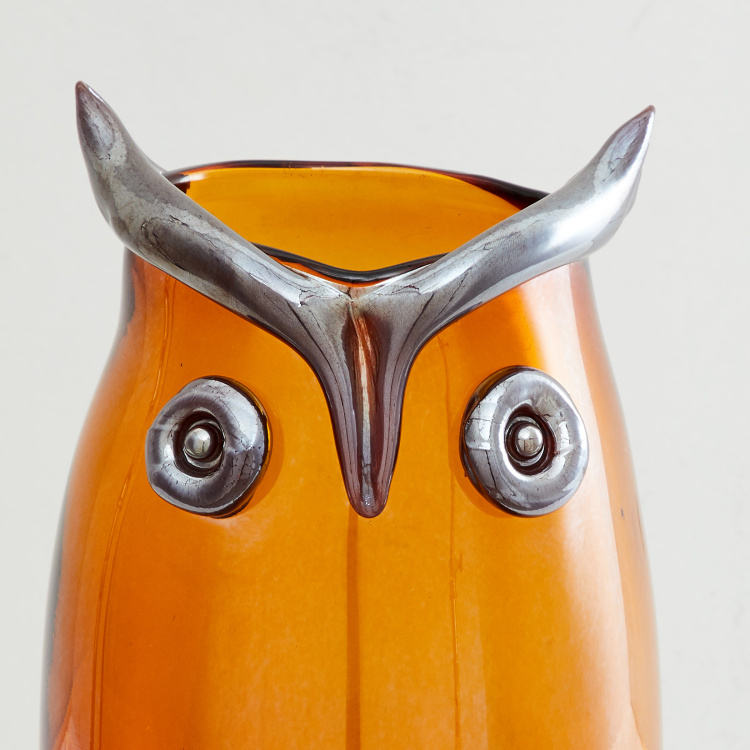 Splendid Owl Accent Vase
