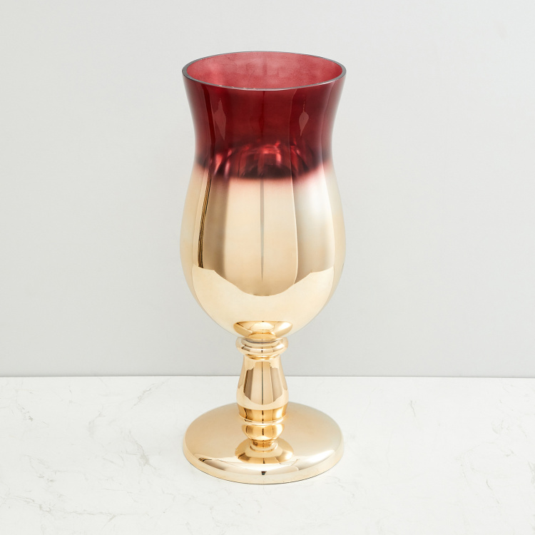 Splendid Ombre Hurricane Chalice Vase