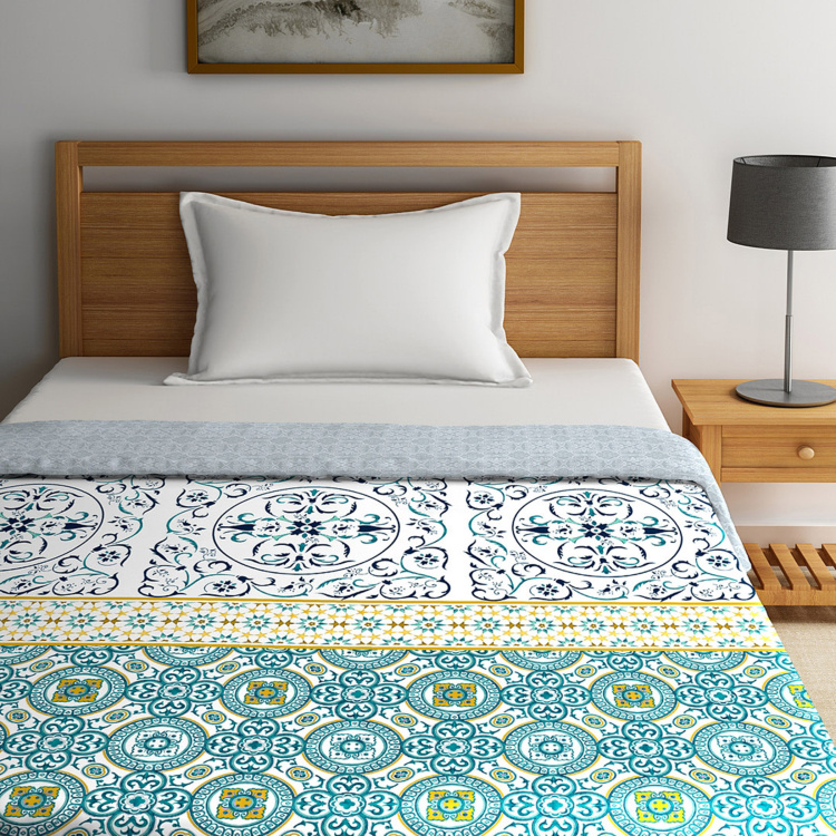 PORTICO NEW YORK Mosaics Single Bed Comforter - 152 x 224 cm