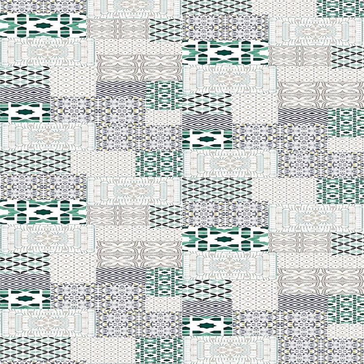 PORTICO Mosaics King-Size Comforter - 224 x 274 cm