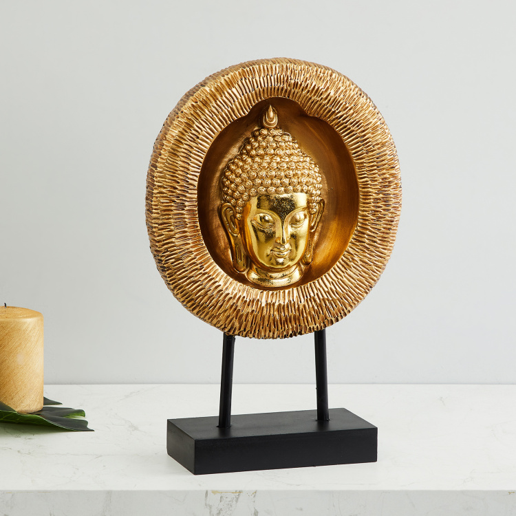 Splendid Textured Buddha Table Accent