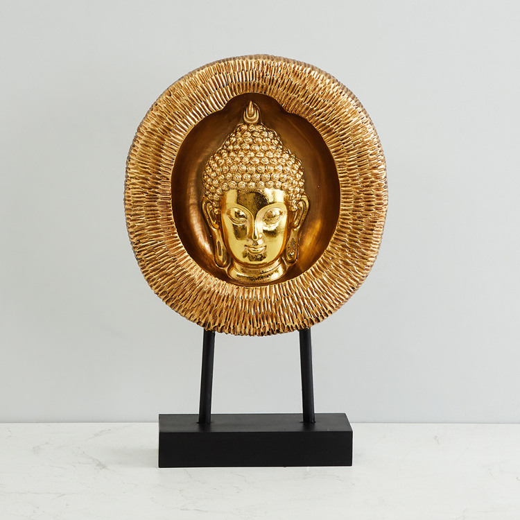 Splendid Textured Buddha Table Accent