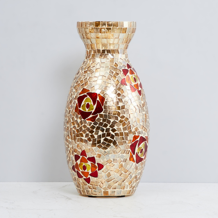 Splendid Mosaic Flower Vase