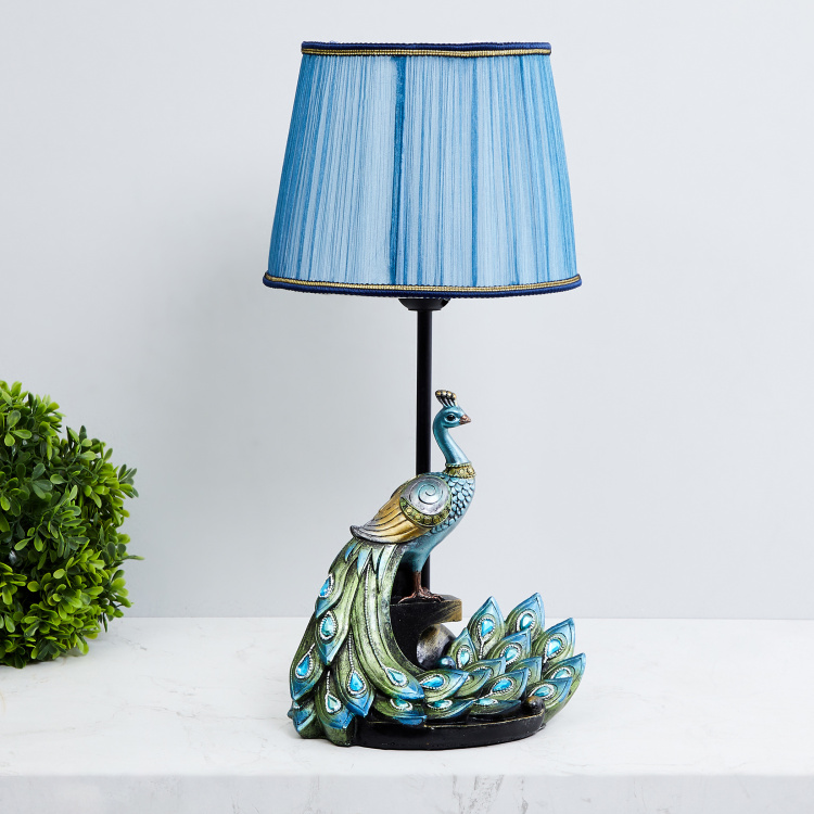 Mayur-Mayil Peacock Table Lamp