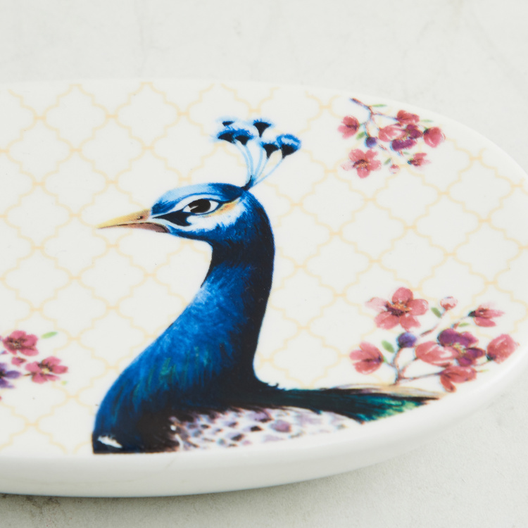 Hudson Peacock Printed Ceramic Soap Dish