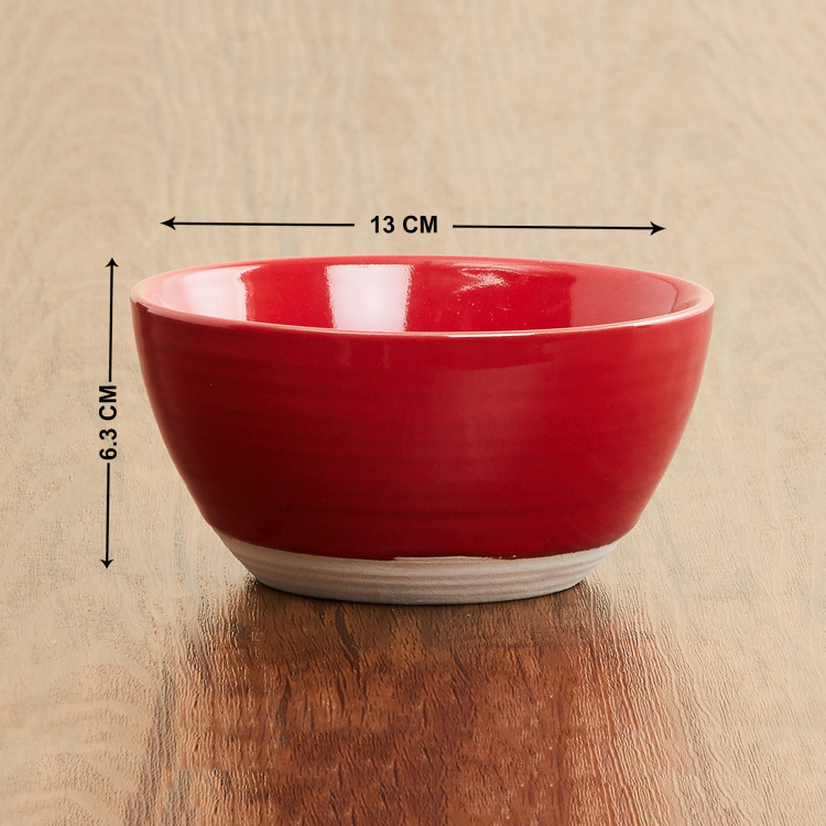Vibgyor Textured Bowl - Set of 4 - 530 ml