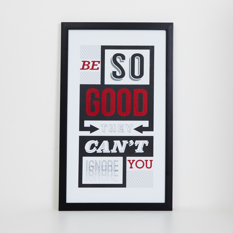 Axiom Being Good Quote Photo Frame - 30 X 50 cm