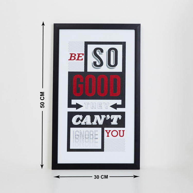Axiom Being Good Quote Photo Frame - 30 X 50 cm