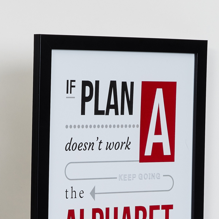 Axiom Planning Quotes Picture Frame - 30 x 50 cm