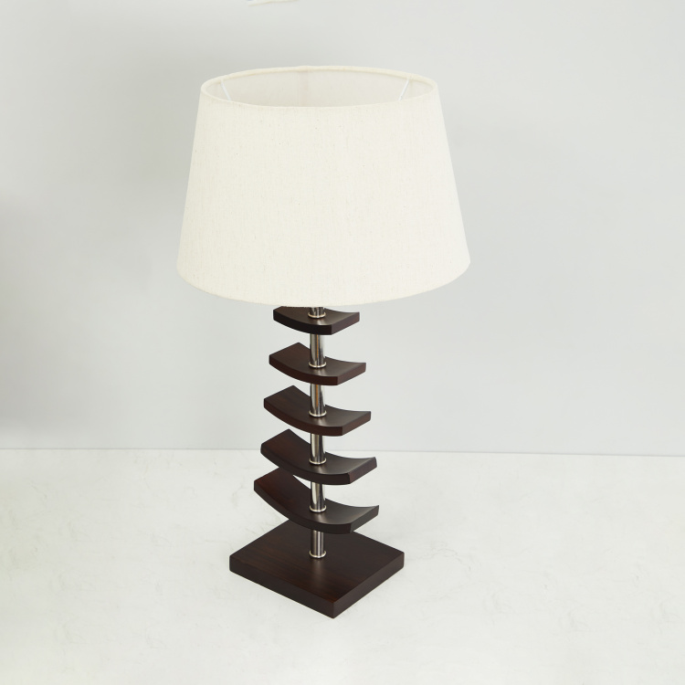 Ashoka Trillion Vintage Wooden Table Lamp