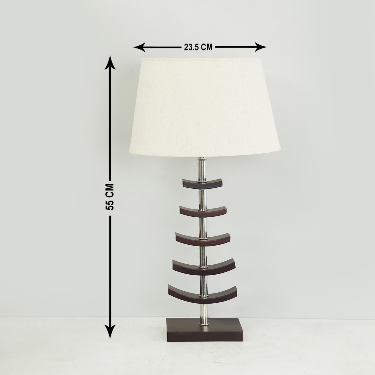 Ashoka Trillion Vintage Wooden Table Lamp
