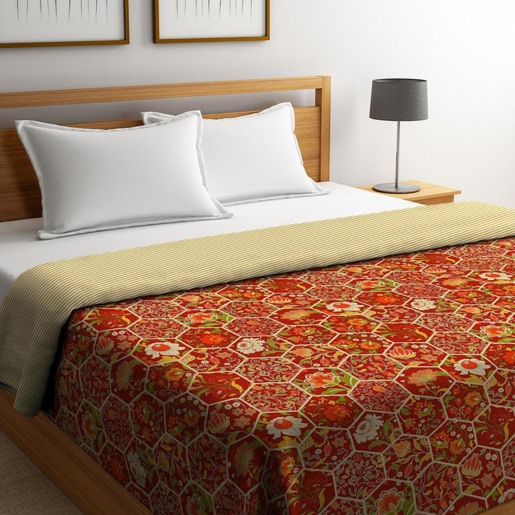 PORTICO Marvella Printed Double Bed Comforter - 220 x 240 cm