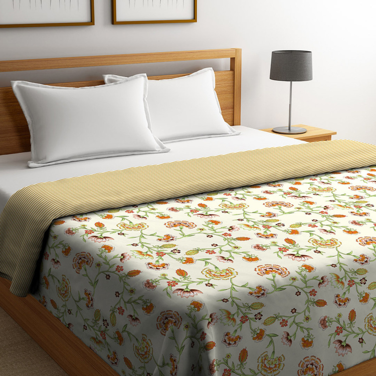 PORTICO NEW YORK Marvella Printed Single Bed Comforter - 152 x 224 cm