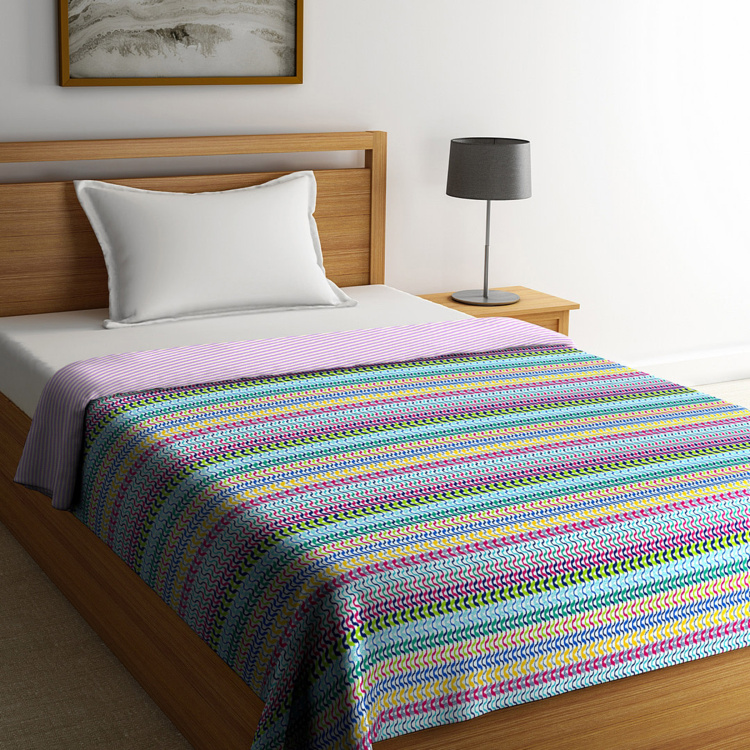 PORTICO NEW YORK Marvella Printed Single Bed Comforter - 152 x 224 cm