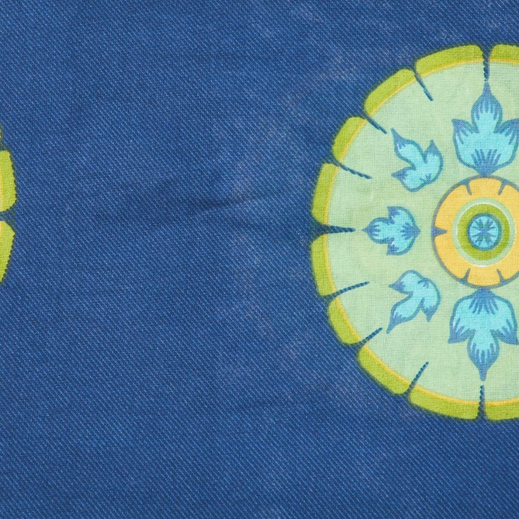Harold Printed Pillow Covers - Set Of 2 Pcs.  - Cotton - 110 Tc - 70 cm x 45 cm - Blue