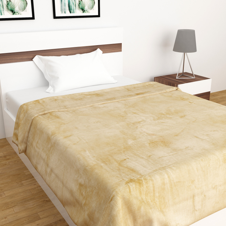 Revel Ornate Printed Single Bed Blanket - Set of 2 - 135 x 200 cm