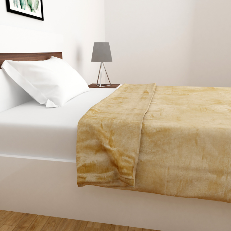 Revel Ornate Printed Single Bed Blanket - Set of 2 - 135 x 200 cm