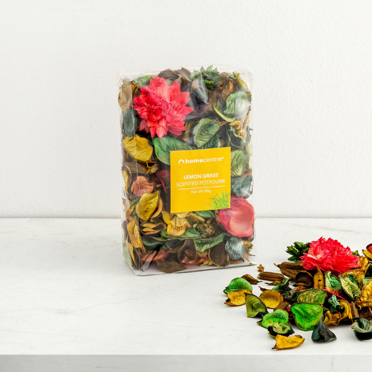Spinel - Multicolour Dried Leaves & Flowers Lemongrass Scented Pot Pourri
