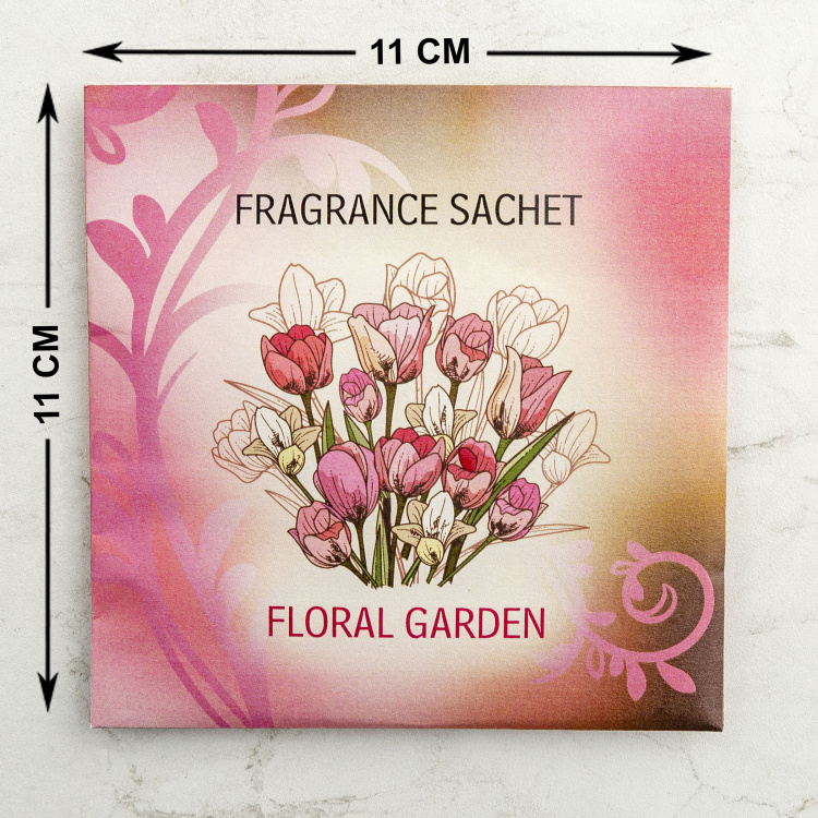 Spinel Vermiculite powder - Fragrance Sachet Sets : 11 cm  L x 11 cm  H - Pink