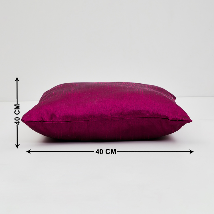 Snazz-Baron Solid Filled Cushion- 40 x 40 cm