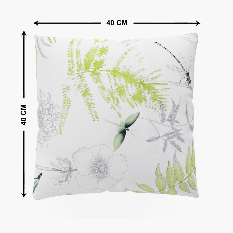Lavish Printed Cushion Covers - Set of 2 - 40 x 40 cm