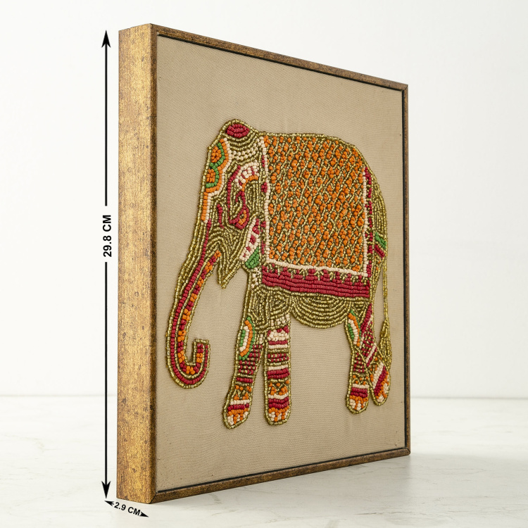 Shalimar Elephant Embellished Picture Frame  - 30 x 30 cm