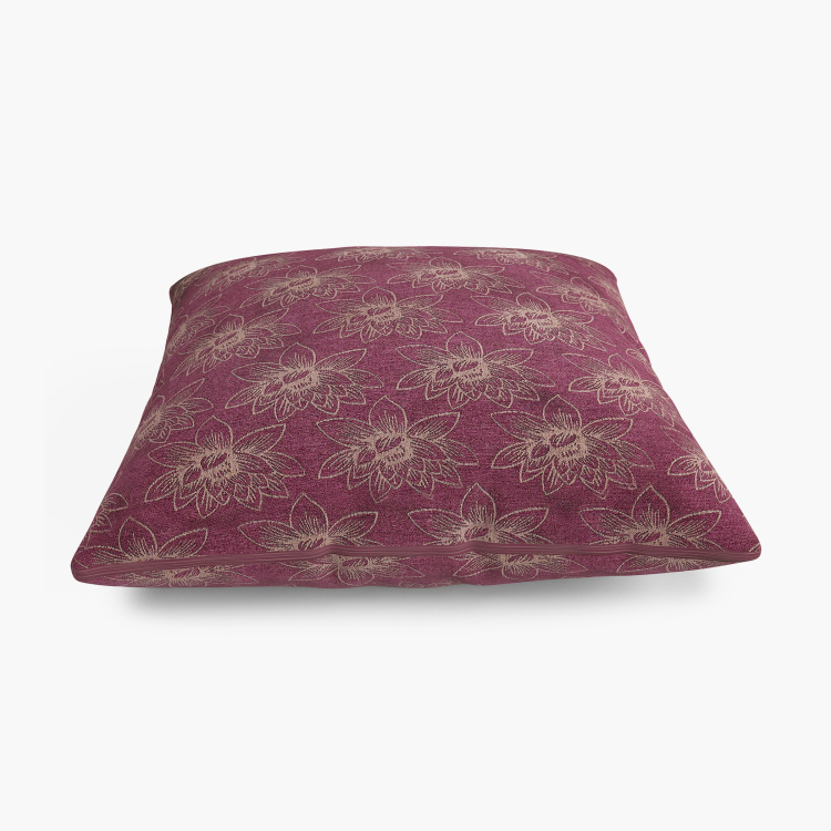 Seirra Fancy Printed Polyester Cushion Covers - Set of 2 - 40 x 40 cm