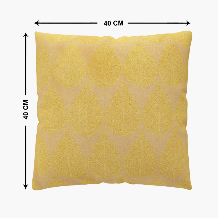 Seirra Fancy Jacquard Patterned Cushion Covers - Set of 2 - 40 x 40 cm