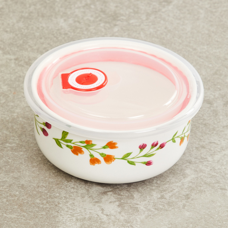 Mandarin Theon 3-Pc. Printed Bowl Set with Cover - 620 ml