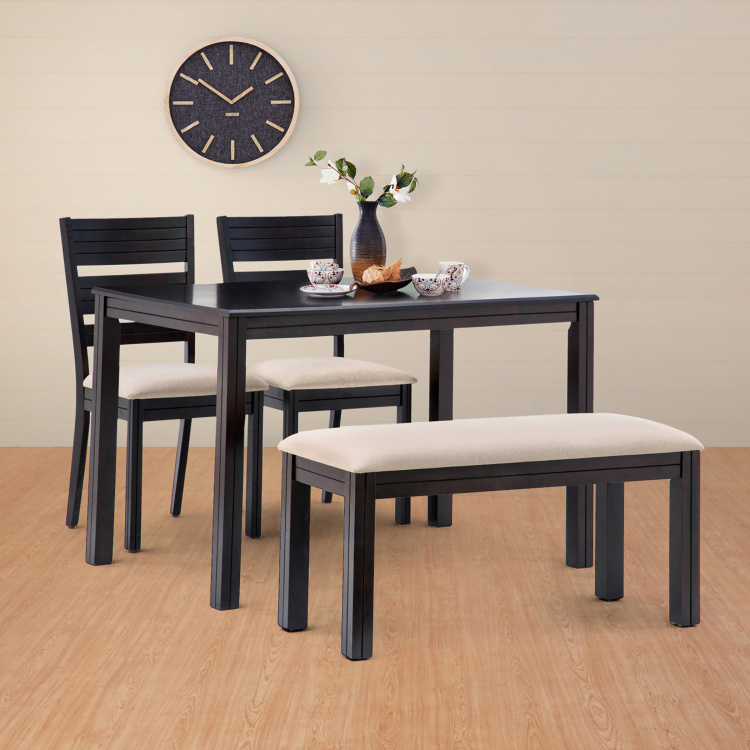 Montoya 4 Seater Dining Set With Two, Two Chair Dining Room Set