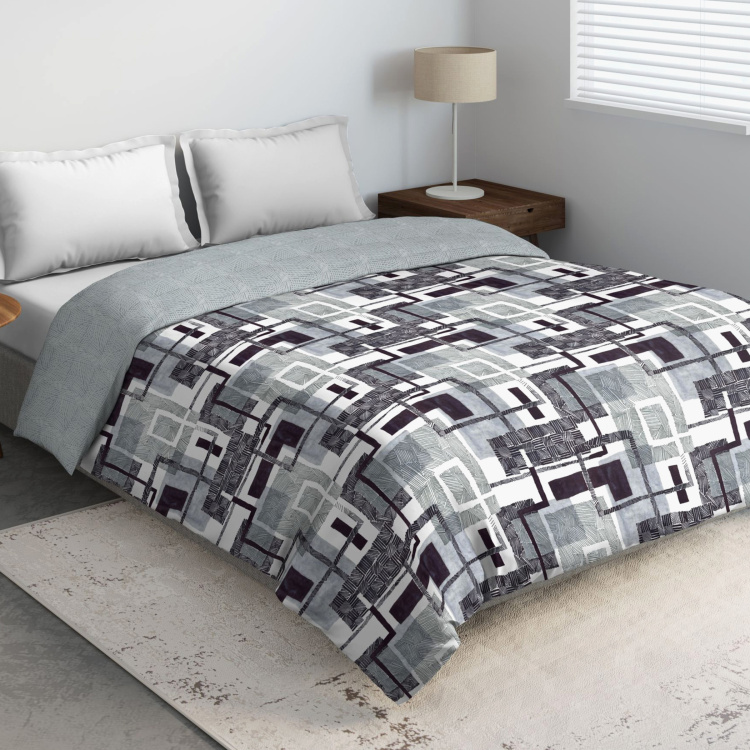D'DECOR Printed Double Comforter - 229 x 274 cm