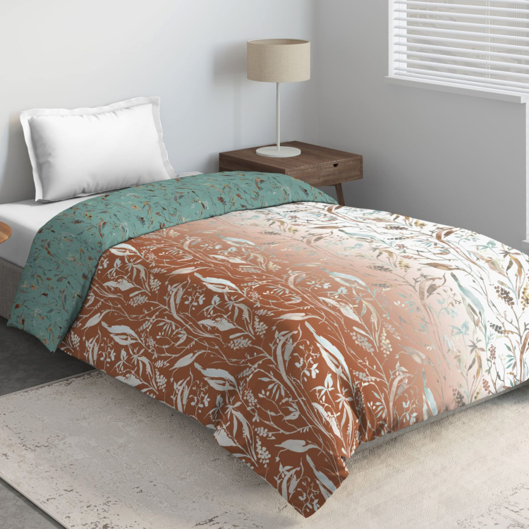 D'DECOR Zeta Tropical Print Double Comforter - 229 x 274 cm