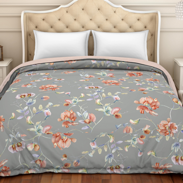SPACES Organic Printed Double Bed Comforter - 224 x 270 cm