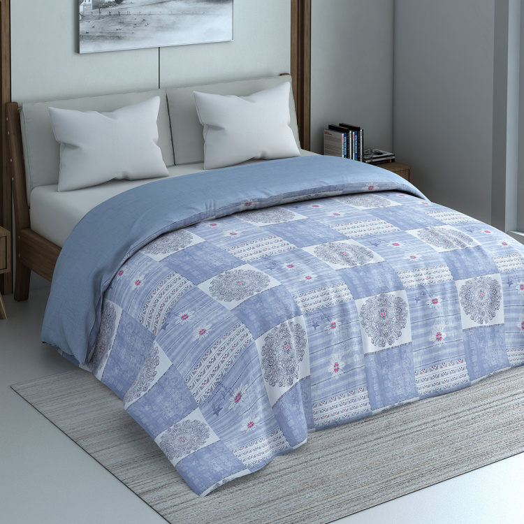 SPACES Geostance Printed Double Comforter - 224 x 270 cm