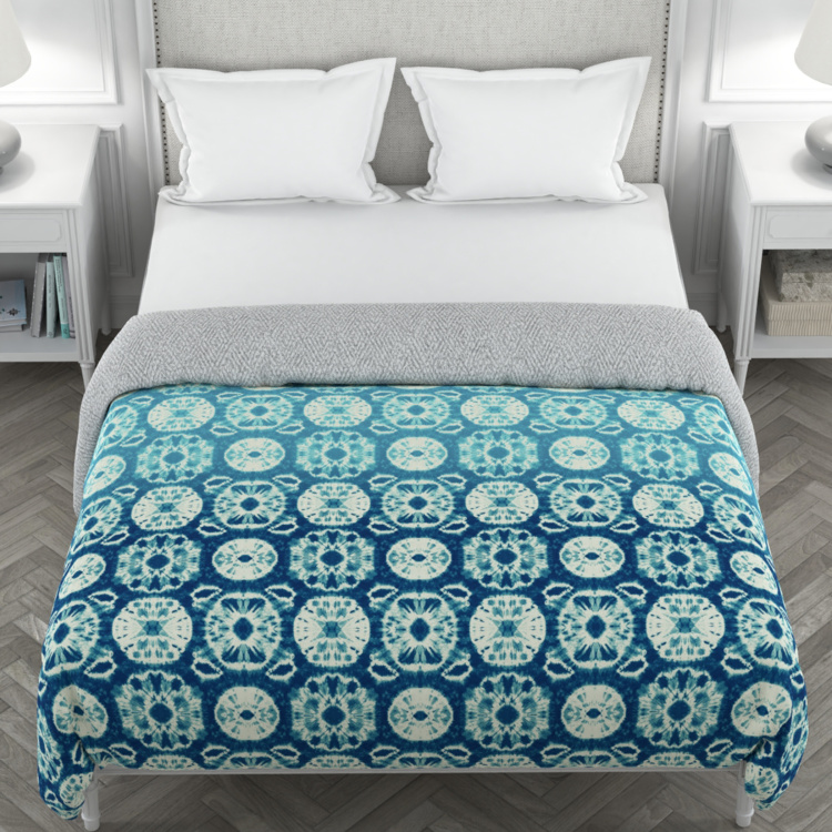 PORTICO Printed King Comforter - 2.24 m  x 2.74 m